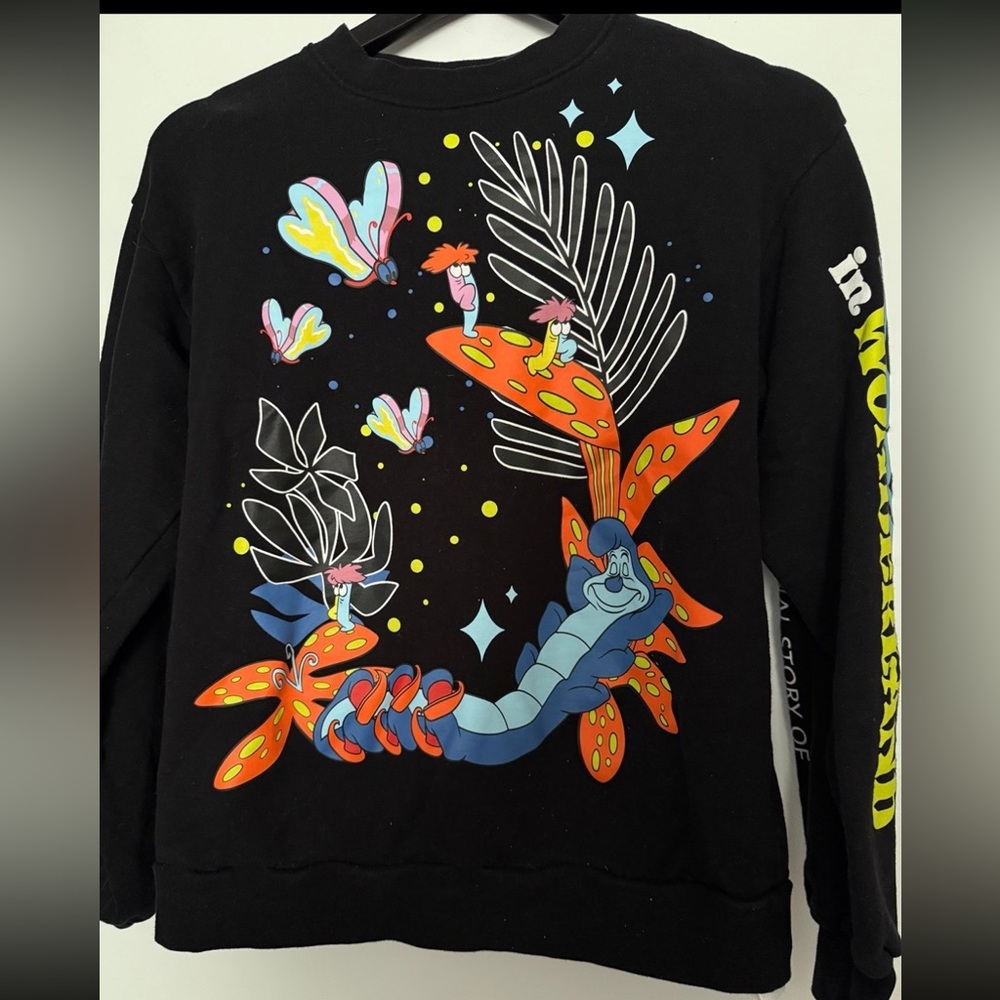 Alice in Wonderland Crewneck
Disney parks
Bright colors!